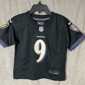 Authentic Nike Baltimore Ravens #9 Justin Tucker NFL Jersey Toddler 3T Nike NWT
